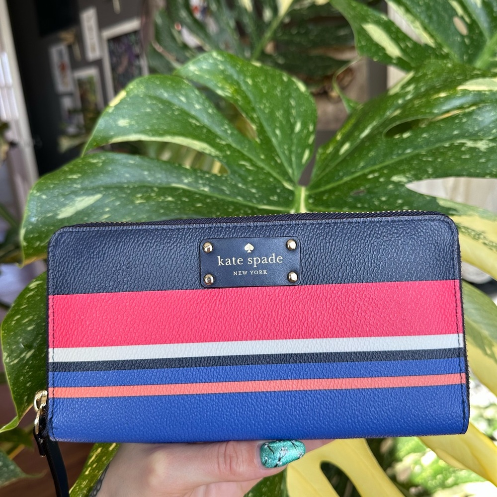 Kate Spade Striped Wallet